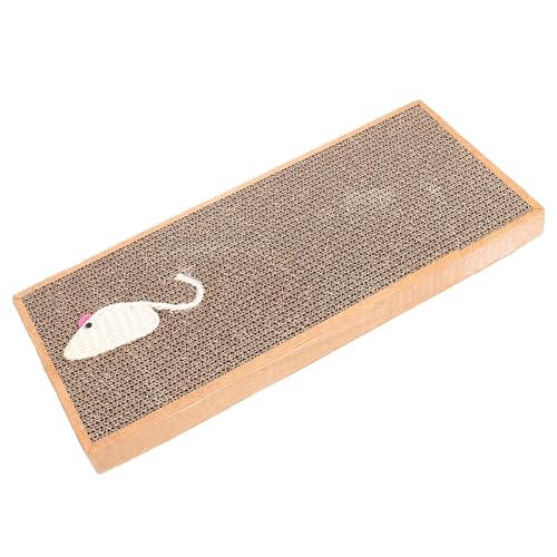 NOLITOY kratzbaum für Katzen Katze kratzmatte katzenkratzmatte Kratzbrett aus Sisal Innenmatte -Spielzeug Innen+Matte Kratzpad Kleiner Katzenkratzer drinnen Katzenpfotenbrett von NOLITOY