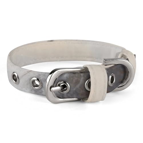 Hundehalsband mit Schneeszene, niedliche Haustier-Halskette, verstellbar, Sicherheitshalsband für kleine und mittelgroße Hunde, breites Hundehalsband von NONHAI