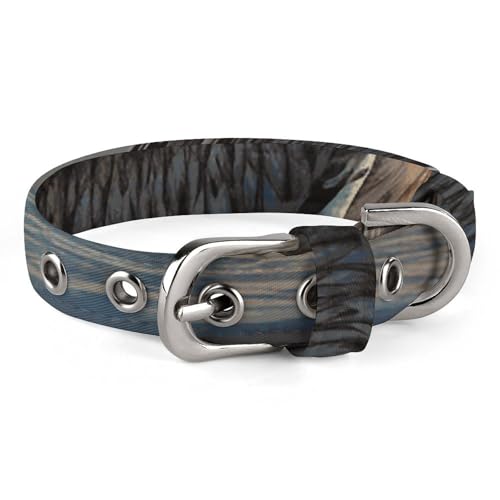 Möwen-Hundehalsband mit Schnalle, niedliche Haustier-Halskette, verstellbar, Sicherheitshalsband für kleine und mittelgroße Hunde, breites Hundehalsband von NONHAI