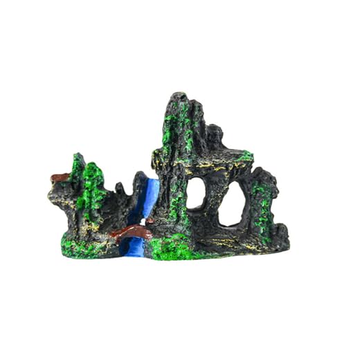 NPXUAMTJ Aquarien, Bergblick, Stein, Persönlichkeit, leicht zu reinigen, Dekoration für Aquarien und Terrarien, Bettas, Fischzubehör NPXUAMTJ Aquarien, Bergblick, Stein, Persönlichkeit, leicht zu reinigen, Dekoration für Aquarien und Terrarien, Bettas, Fischzubehör von NPXUAMTJ