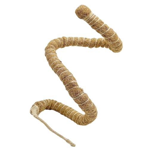 NPXUAMTJ Biegbare Dschungelrebe für Reptilien Terrarien Flexible Kletterrebe für Eidechsen und Amphibien Käfig Dekoration NPXUAMTJ Biegbare Dschungelrebe für Reptilien Terrarien Flexible Kletterrebe für Eidechsen und Amphibien Käfig Dekoration von NPXUAMTJ