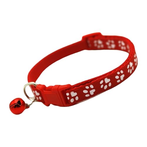 NPXUAMTJ Schöne Pfoten Print Pet Bells Kragen Mit Klar NPXUAMTJ Schöne Pfoten Print Pet Bells Kragen Mit Klar von NPXUAMTJ