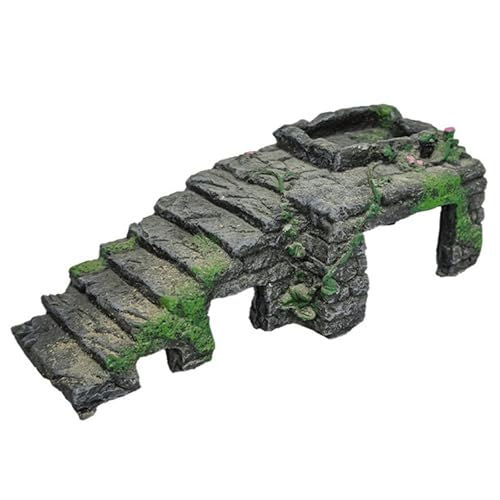 NPXUAMTJ Terrarien, Sonnenplattform, Aquarien, Dekoration, Landschaftsbau, Ornament, Reptilien, Unterschlupf, Höhle für Fische und Garnelen, Aquarien, Dekorationen NPXUAMTJ Terrarien, Sonnenplattform, Aquarien, Dekoration, Landschaftsbau, Ornament, Reptilien, Unterschlupf, Höhle für Fische und Garnelen, Aquarien, Dekorationen von NPXUAMTJ