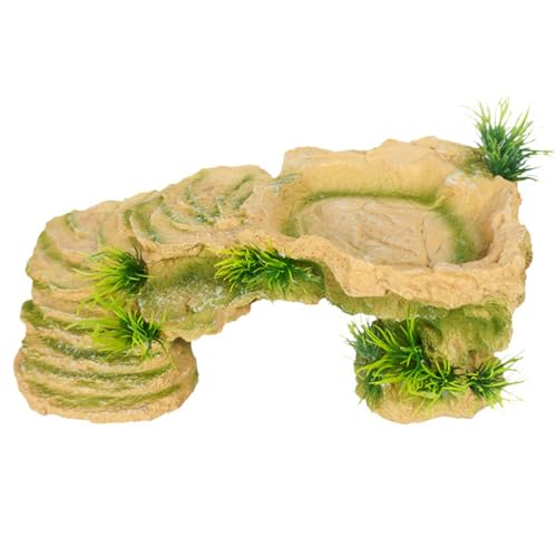 NPXUAMTJ Terrarien, Sonnenplattform, Aquarien, Dekoration, Landschaftsbau, Ornament, Reptilien, Unterschlupf, Höhle für Fische und Garnelen, Aquarien, Dekorationen NPXUAMTJ Terrarien, Sonnenplattform, Aquarien, Dekoration, Landschaftsbau, Ornament, Reptilien, Unterschlupf, Höhle für Fische und Garnelen, Aquarien, Dekorationen von NPXUAMTJ