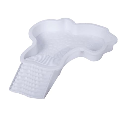 Reptilien-Wasserbehälter, Wasserschale mit Stufen, einfache Reinigung, Schildkröten-Badestation, 35 x 28,50 cm, Reptilien-Wasserbehälter Reptilien-Wasserbehälter, Wasserschale mit Stufen, einfache Reinigung, Schildkröten-Badestation, 35 x 28,50 cm, Reptilien-Wasserbehälter von NPXUAMTJ