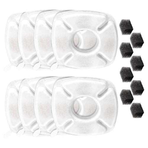 NPXUAMTJ Set Von 8 Ersatzfilter Für Automatische PET Brunnenkatzen Wasserbrunnen Wasser Für Kätzchenspender Katzen Ersatzfilter NPXUAMTJ Set Von 8 Ersatzfilter Für Automatische PET Brunnenkatzen Wasserbrunnen Wasser Für Kätzchenspender Katzen Ersatzfilter von NPXUAMTJ