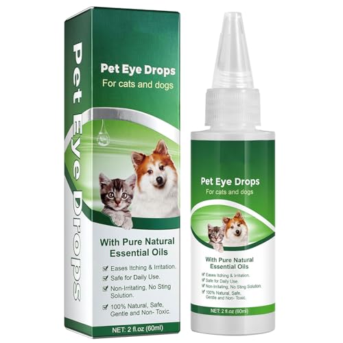 NPYQ 60 Ml Augentropfen Für Haustiere Katzen Hundepflege Augenreinigungstropfen Tränenfleckenentferner Für Die Augen Von Haustieren Gesundheitspflege Für Die Augen Von Hunden Pflegeflüssigkeit von NPYQ