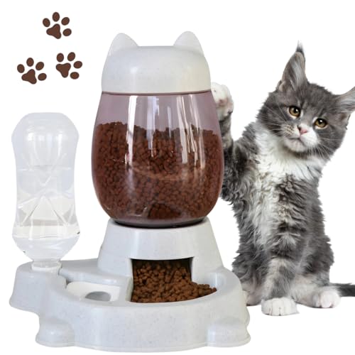 Automatischer Futter- & Wasserspender 2-in-1 für Hunde & Katzen – 2,2L Futter, 528ml Wasser, rutschfest, leicht zu reinigen Automatischer Futter- & Wasserspender 2-in-1 für Hunde & Katzen – 2,2L Futter, 528ml Wasser, rutschfest, leicht zu reinigen von NTN