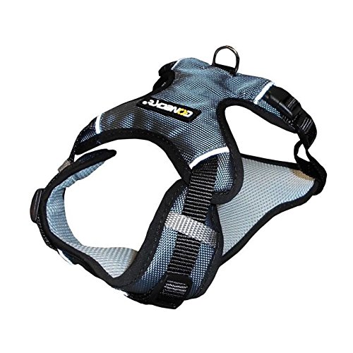 NUM'AXES Harnais Sport Coneck'T - L : 80-105cm - Gris - Pour Chien von NUM'AXES