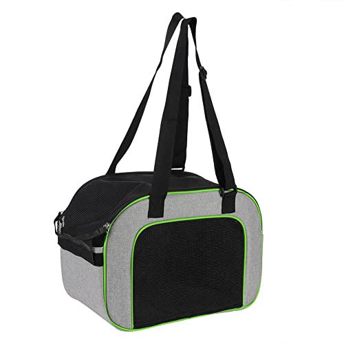 Faltendesign mit Pet Carrier -Tasche mit Griffgurt für Außenreisen (Green) von NUMNBE