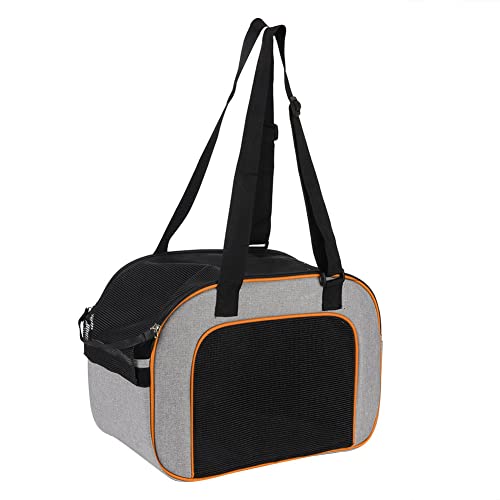 Faltendesign mit Pet Carrier -Tasche mit Griffgurt für Außenreisen (Orange) von NUMNBE