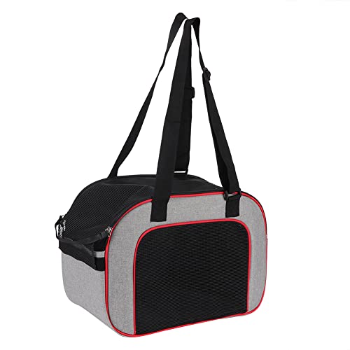 Faltendesign mit Pet Carrier -Tasche mit Griffgurt für Außenreisen (Red) von NUMNBE