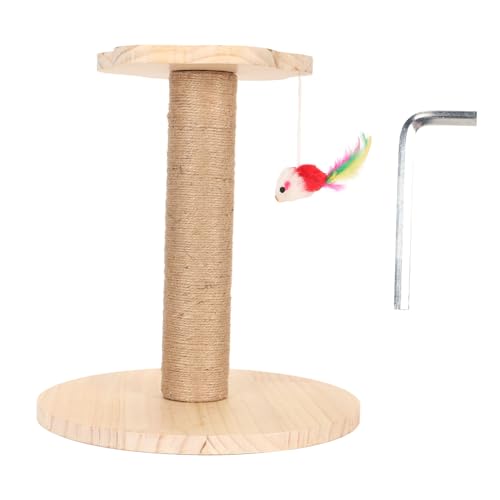 Katzenkratzer nach Klauenschleife Abrieb Stabiler Kätzchen Sisal Scratch Post Interaction Toy Pet Supplies von NUMNBE