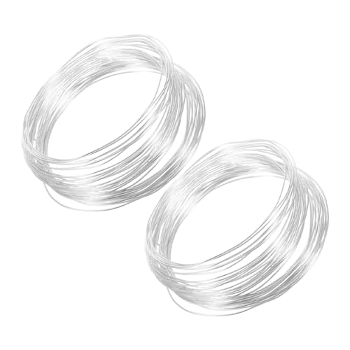 NUOBESTY 2 Stück Aluminiumdraht Biegsamer Basteldraht für Schmuckherstellung Floristik DIY Dekorationen Vielseitiger Draht für Kreative Projekte NUOBESTY 2 Stück Aluminiumdraht Biegsamer Basteldraht für Schmuckherstellung Floristik DIY Dekorationen Vielseitiger Draht für Kreative Projekte von NUOBESTY