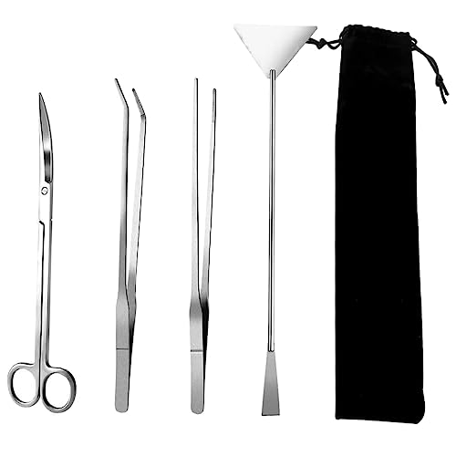 NUOBESTY Aquarium Werkzeugset Teiliges Aquascaping Set mit Schaufel Scheren und Pinzetten für Pflege von Wasserpflanzen und Aquarienreinigung NUOBESTY Aquarium Werkzeugset Teiliges Aquascaping Set mit Schaufel Scheren und Pinzetten für Pflege von Wasserpflanzen und Aquarienreinigung von NUOBESTY