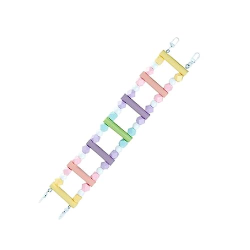 Vogelstange Natur Holz Ständer Für Papageien Conure Supplies Wellensittiche Leiter Scratcher Für Kleine Mittlere Papageien Rack Spielzeug Vogel Übung Leiter von NURCIX