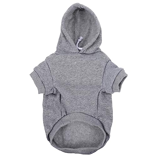 NUSITOU Haustier-Hoodie Winter-Hoodie Bequeme Hoodies Weihnachts-Cosplay Winter-Hunde-Hoodie Hunde Winterkostüm Wintermantel Für Hunde Gemütlicher Hoodie Fleece-welpe Polyester Basic Weste von NUSITOU