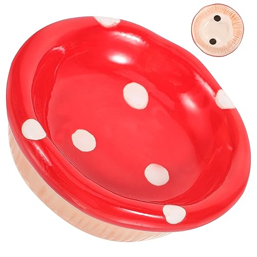 NUSITOU Keramik Hamsternapf Rattennapf Chinchilla Futternapf Robust Und Langlebig Ideal Für Kleine Haustiere 2er Set Weiß 10 cm Durchmesser von NUSITOU