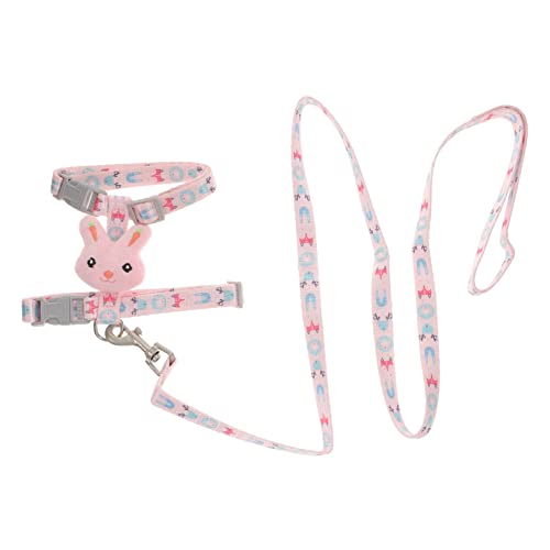 NUSITOU Pet Collar Seilkatze Wanderschnur Katze Kabelbaum Leine Hund Kätzchen Halter Halsband von NUSITOU