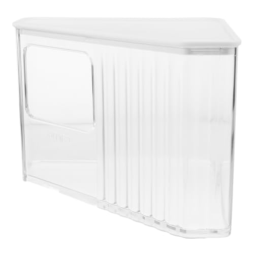 NUSITOU Transparente Hamster-sandbad-Box, Hamster-Toilette, Badezimmer Für Kleine Tiere, Für Hamsterkäfig-zubehör, Hamster-sandbad von NUSITOU