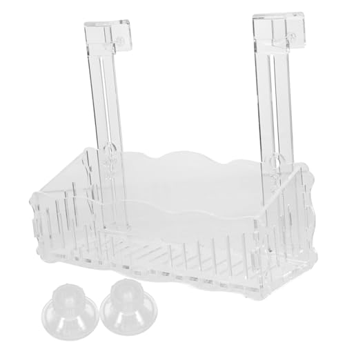 NUSITOU Aufzuchtbecken Aquarium Aquarium-pflanztopf Transparenter Aquarium Pflanzenhalter Wasserpflanzenbecher Für Aquarien Aquarium Pflanzgefäß Für Aquarienpflanzen 2er Pack von NUSITOU