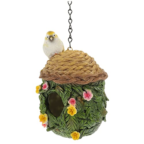 NUSITOU Winterfestes Vogelhaus Für Papageien Und Wildvögel Hanging Bird Nest Aus Wetterfestem Material Ideal Für Garten Und Balkon Schutznest Für Outdoor Vögel Und Zuchtvögel von NUSITOU