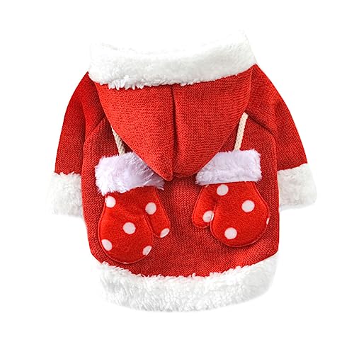 NUSITOU Weihnachtlicher Hundepullover Für Winter Lustiges Weihnachtskostü Für Hunde XL Ideal Für Partys Und Festliche Anlässe Warme Hundekleidung Für Kalte Tage von NUSITOU