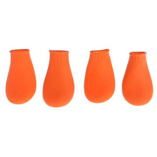 2 Paar rutschfeste Hundeschuhe, Größe S/für M/L, Gummi, für Hunde, Welpen, Outdoor 2 Paar rutschfeste Hundeschuhe, Größe S/für M/L, Gummi, für Hunde, Welpen, Outdoor von NVOQILIN