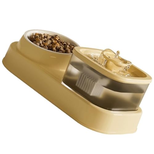 Elegant Cats Bowl Food Dish Set Treat Water Dispenser Food Container 2 In 1 Water Bowls Pet Utensil Automatic Cats Feeder And Dispenser Elegant Cats Bowl Food Dish Set Treat Water Dispenser Food Container 2 In 1 Water Bowls Pet Utensil Automatic Cats Feeder And Dispenser von NVOQILIN