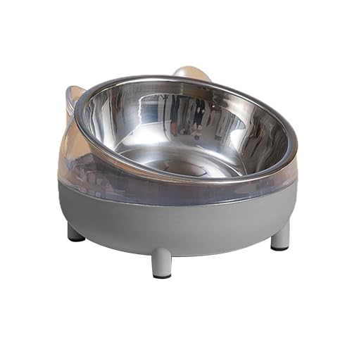 Futternapf für erhöhte Näpfe mit Ständer für Katzen und Welpen, aus Edelstahl und Kunststoff Futternapf für erhöhte Näpfe mit Ständer für Katzen und Welpen, aus Edelstahl und Kunststoff von NVOQILIN