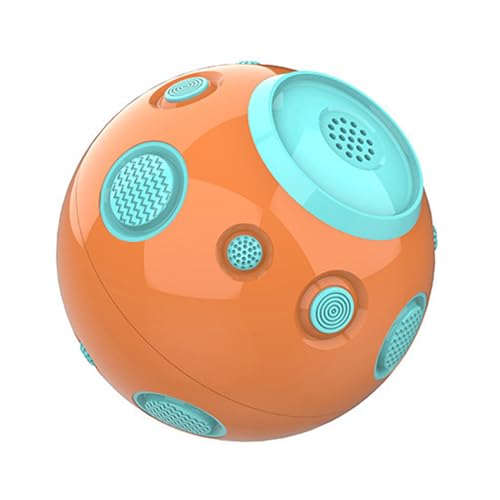 NVOQILIN Pet Ball-Form Molar Kauspielzeug Welpe Zahnen für Zahnen Reinigung Hundeball Kauball Spielzeug Zahnen mit Sound von NVOQILIN