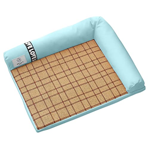 NYCBZ Kühlmatte – bequemes und erfrischendes Bett for Hunde und Katzen, Dreieck L(Rectangle M) von NYCBZ