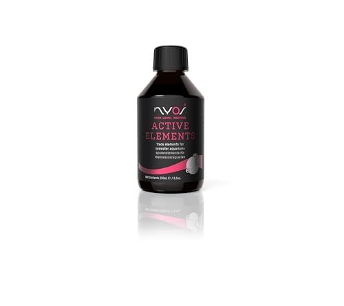 NYOS® Active Elements - Intensiver Farbschub für Korallen im Meerwasseraquarium, Spurenelemente Mix, 250 ml von NYOS