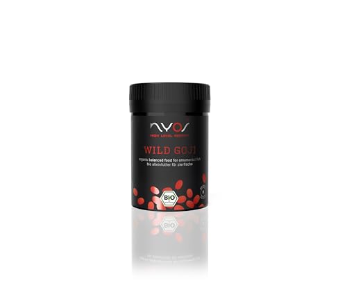 NYOS® WILD Goji Bio-Softgranulat mit Goji Beeren für leuchtende Zierfische, 120ml/70g von NYOS