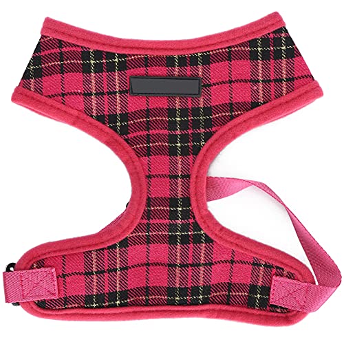 Haustier Hunde Geschirr Atmungsaktive Vest Style Welpen Leine Weiche Netz Weste für kleine mittelgroße Hunde Outdoor-Abenteuer (L) von NYSUZHOUJI