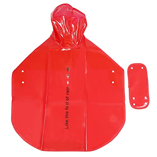 Haustier Regenmantel Wasser verhindern Kapuze für Hunde rot xs 6XL (XL) von NYSUZHOUJI