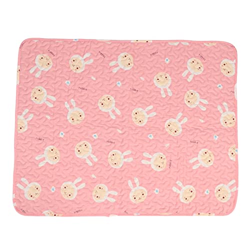 NYSUZHOUJI Haustierschlafmatte weiche Baumwolle absorbierende warm bequem Bequeme Schlupfmatte für Hunde Katzen Katzen (Hase) von NYSUZHOUJI