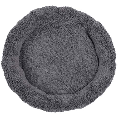 NYSUZHOUJI Pet Deep Sleep Nest weich atmungsaktiv verbesserter Schlaf Runde Bett Kissen Katzen Hunde für komfortable erholsame einfache Pflege (L) von NYSUZHOUJI