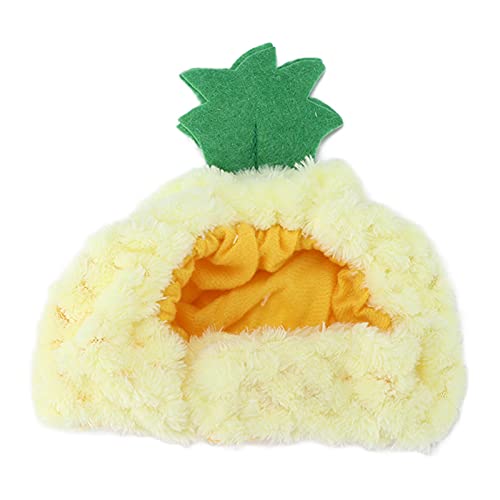 Niedliche Haustier-Ananas-Mütze, tierisch, versöhnlich, Halloween für Katzen, Kätzchen, Welpen, Haustier, Katze, Hund, Kopfbedeckung, Halsumfang 30–35 cm von NYSUZHOUJI