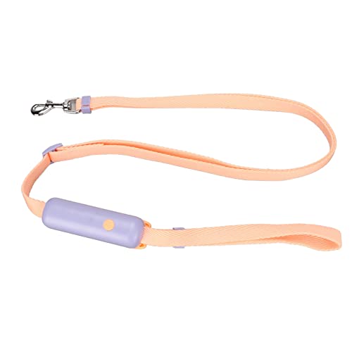 Nylon Hundegriff Leine stilvolle, einziehbare multifunktionale Haustier -Leine -Einstellungsschnalle Hanging Loop Snap Lock Kleiner mittelgroßer Hund aus der Leine (Lila) von NYSUZHOUJI