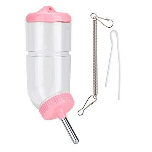 Automatischer Wasserspender Kaninchen,TrinkflaschenFutterspender fr Meerschweinchen Hamster Chinchilla Frettchen Kfig, PVC Hngend Haustier Trinkflasche Hasen, Wasserflasche von NYSUZHOUJI