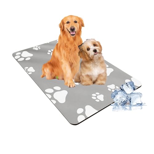 NZDFH Kühlmatte Hund Kühlmatte Katze 30x40cm, Katzen Kratzt Großflächig Schleifen Kralle, Hund und Katzen Spielzeug Kühlmatte Hund Katzen Hundebett Hundedecke von NZDFH