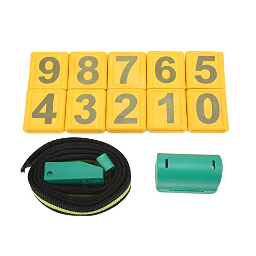 Plastic Cow Collar with Pedometer 10 Number Plate for Animal Husbandry Cattle Sheep von Nachukan