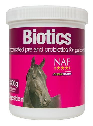 NutriLabs Synbiotix Ergänzungsfuttermittel Pulver für Pferde, 1er Pack (1 x 800 g) von NAF