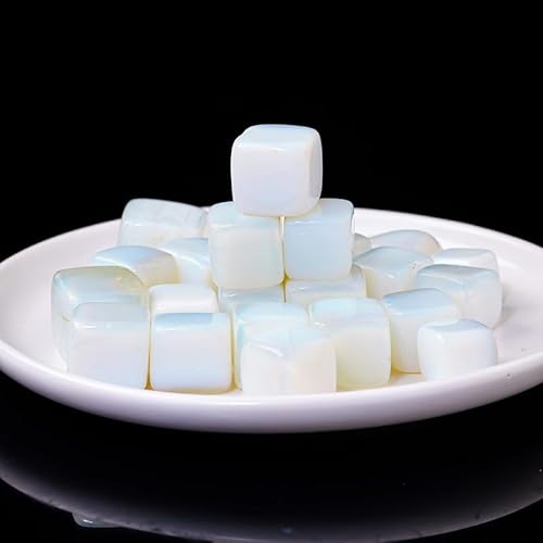 Namzi 100 g weißer natürlicher Opal-Kristall-Rohstein, Aromatherapie-Stein, Erweiterungsstein, Aquarium-Dekoration, natürlicher Blockstein, 1,5–2 cm Namzi 100 g weißer natürlicher Opal-Kristall-Rohstein, Aromatherapie-Stein, Erweiterungsstein, Aquarium-Dekoration, natürlicher Blockstein, 1,5–2 cm von Namzi
