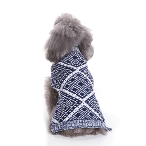 Namzi Hundebekleidung für Haustiere, weich, dick, warm, Winter-Welpenpullover für Hunde (A65, S) von Namzi