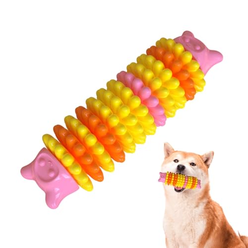 Nankoyal Caterpillar Hunde-Kauspielzeug,Caterpillar Hunde-Beißspielzeug, Sicheres Kauspielzeug in Raupenform, Hunde-Kaustab, Welpen-Beißzubehör für mittelgroße, große und kleine Hunde von Nankoyal