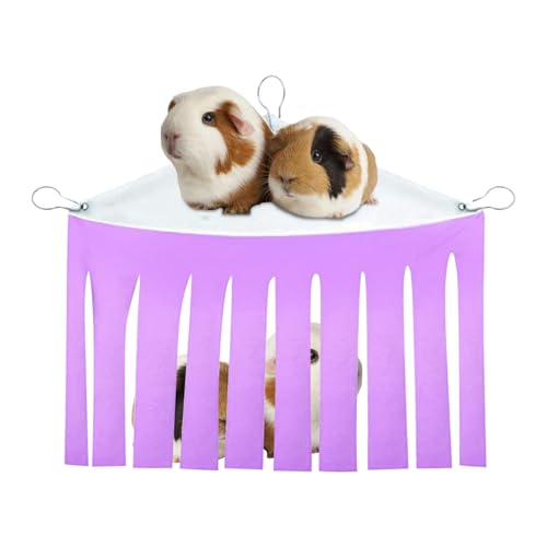 Nankoyal Hamster-Hängematte | Frettchen-Käfigbett – Käfig Schlafversteck Lebensraum für Hamster Zuckergleiter Kleintiere Nankoyal Hamster-Hängematte | Frettchen-Käfigbett – Käfig Schlafversteck Lebensraum für Hamster Zuckergleiter Kleintiere von Nankoyal
