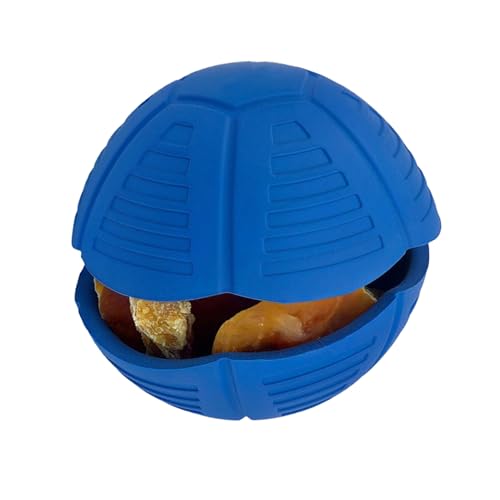 Nankoyal Hundesnackball,Futterautomat Für Hundeleckerlis & Denkspielzeug - Interaktives Welpen Spielzeug Mit Langsamfütterer, Beschäftigungshelfer Bei Starkem Kautrieb Nankoyal Hundesnackball,Futterautomat Für Hundeleckerlis & Denkspielzeug - Interaktives Welpen Spielzeug Mit Langsamfütterer, Beschäftigungshelfer Bei Starkem Kautrieb von Nankoyal