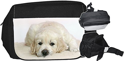 Nanyuk +++ GOLDEN Retriever - GÜRTELTASCHE Bauchtasche Futterbeutel HÜFTTASCHE Tasche - GOL 01 von Nanyuk